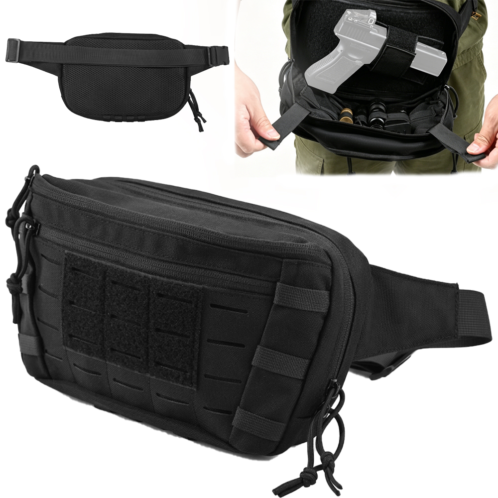 Edc Carry Bag For Pistol - Borsa Tattica da Cintura per Pistola,