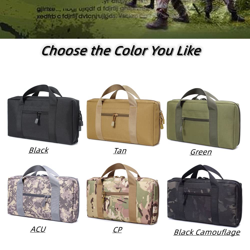 Edc Carry Bag For Pistol - Borsa Tattica per Pistola, Custodia Morbida