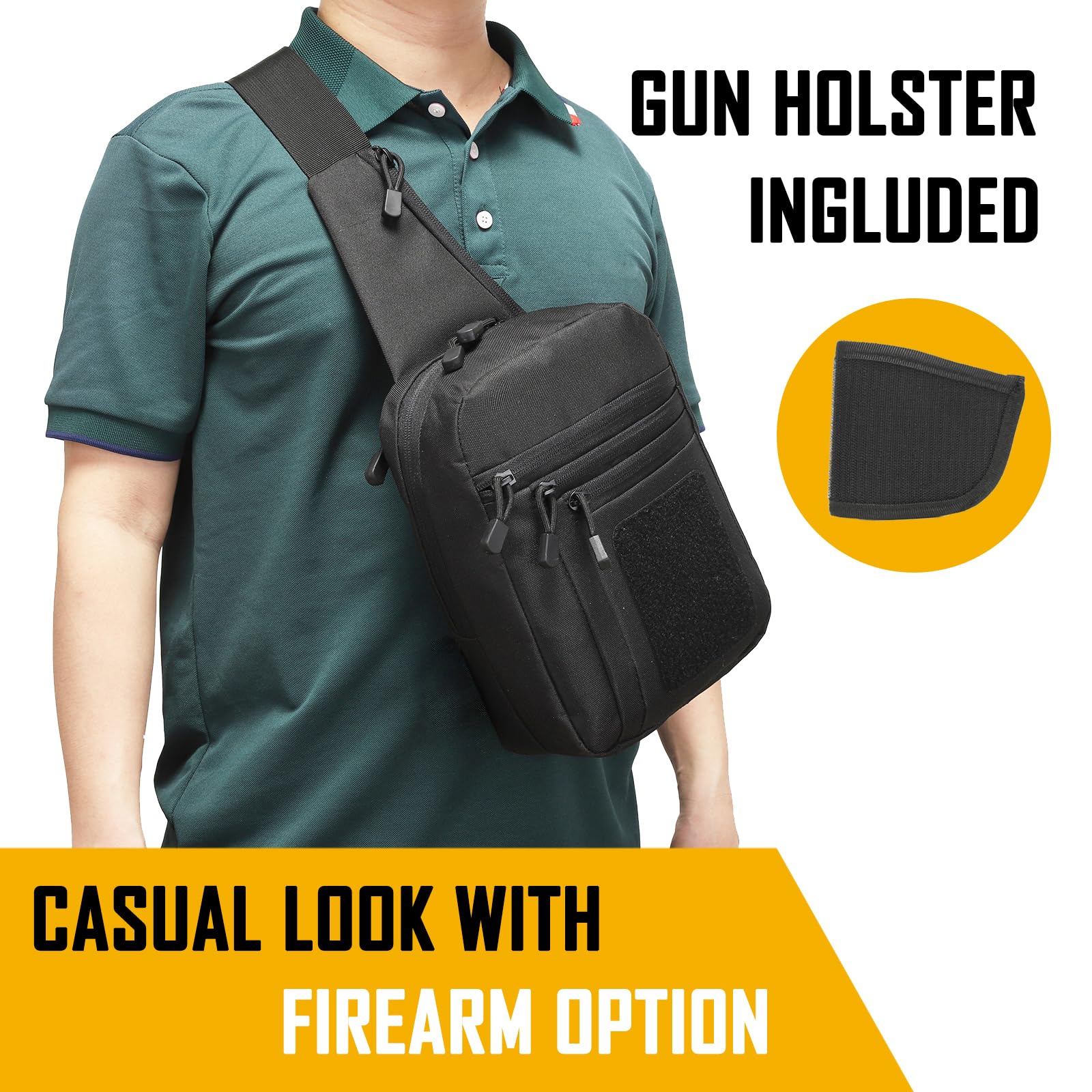 Appendix Carry Edc - Borsa a tracolla da trasporto nascosta