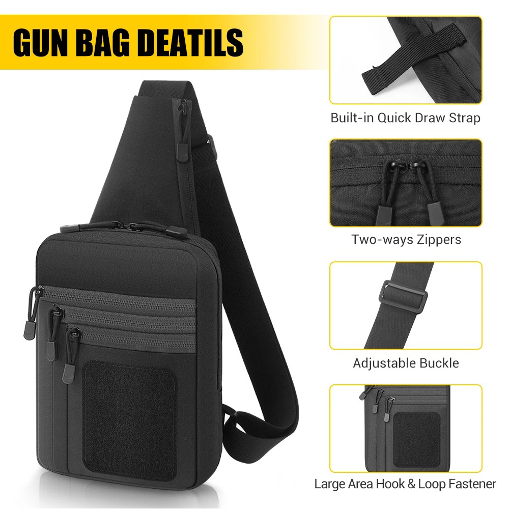 Borsa a tracolla tattica per p - Edc Carry Bag For Pistol recensione e prezzo