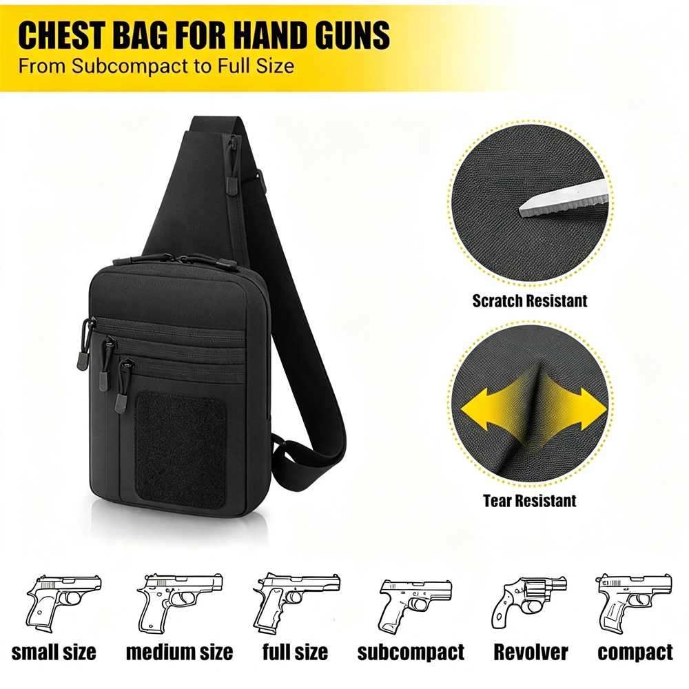 Borsa a tracolla tattica per p - Edc Carry Bag For Pistol recensione e prezzo