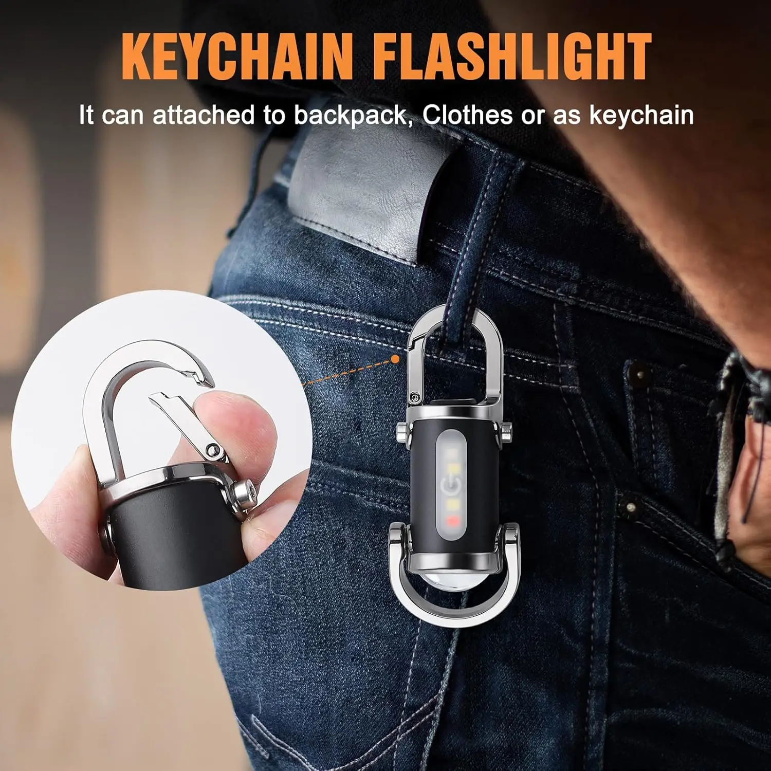 Mini torcia portachiavi ricari - Keychain Flashlight recensione e prezzo