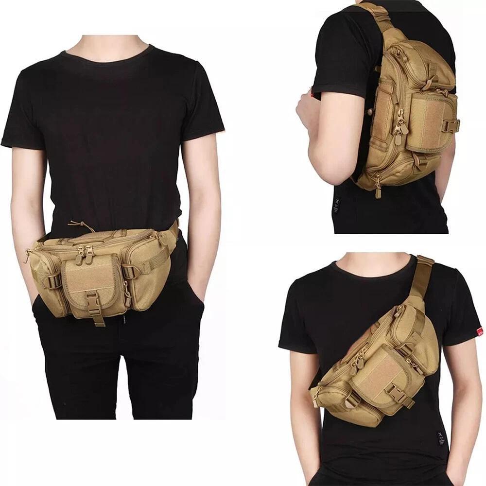Marsupio tattico da uomo Fondi - Edc Pistol Carry Bag recensione e prezzo